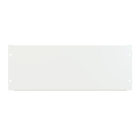 Hammond 4U FLANGED STEEL Panel WHITE PBFS19007WH